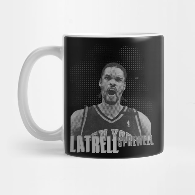 Latrell Sprewell | Basketball player by Aloenalone